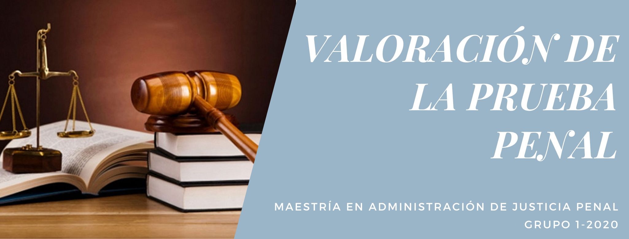 MAJP-301-22-01 Valoración de la Prueba Penal